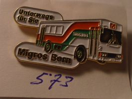 1 Migros Bern Unterwegs für Sie Verkaufswagen Pin (573)