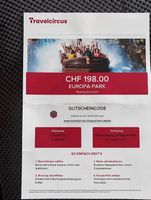 Europapark Wertgutschein Hotel und Eintritt für 2 Personen