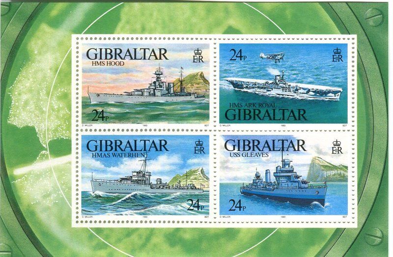 Tous les timbres: Block "Schiffe". Gibraltar. – Neuf avec emballage d'origine à Basel par Butsch5