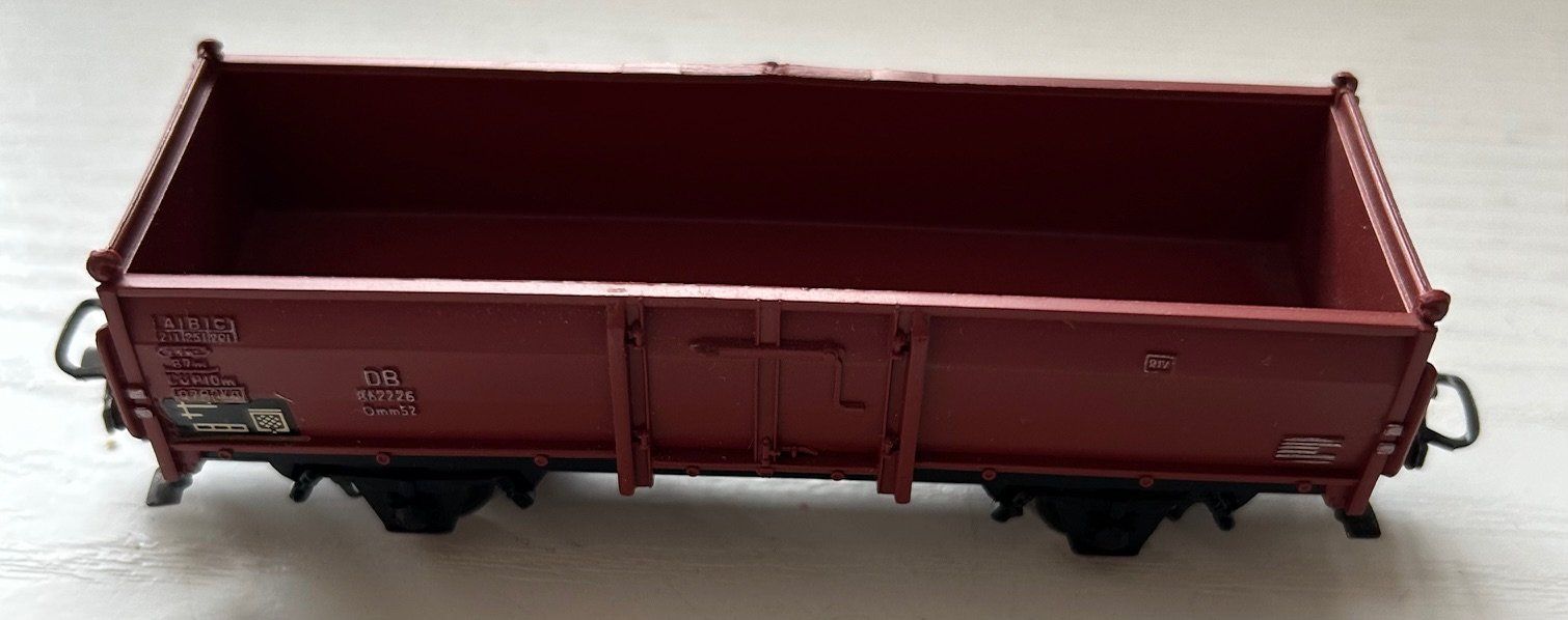 Märklin Modellini di ferrovie: Märklin 4602 - DB-offener Güterwagen – Usato da Bubendorf venduto da torina99 2