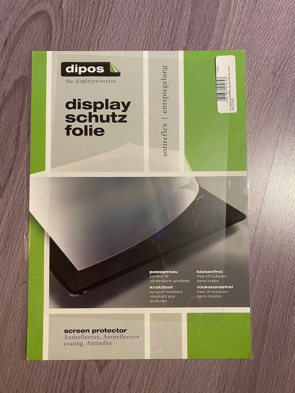Covers & Schutzfolien: Film plastique iPad 10.9" 2020 – Neu und originalverpackt aus Porrentruy von fee_24