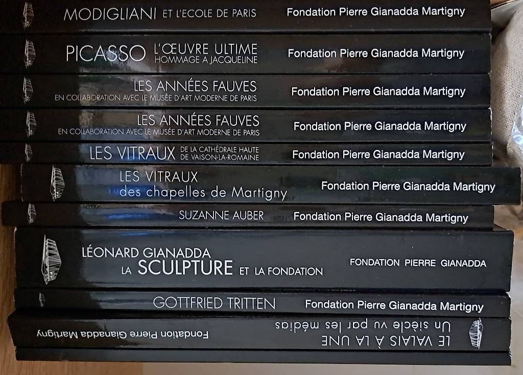 Libri: Fondation Gianadda - livres d'art – Usato da Martigny venduto da Bellady 1