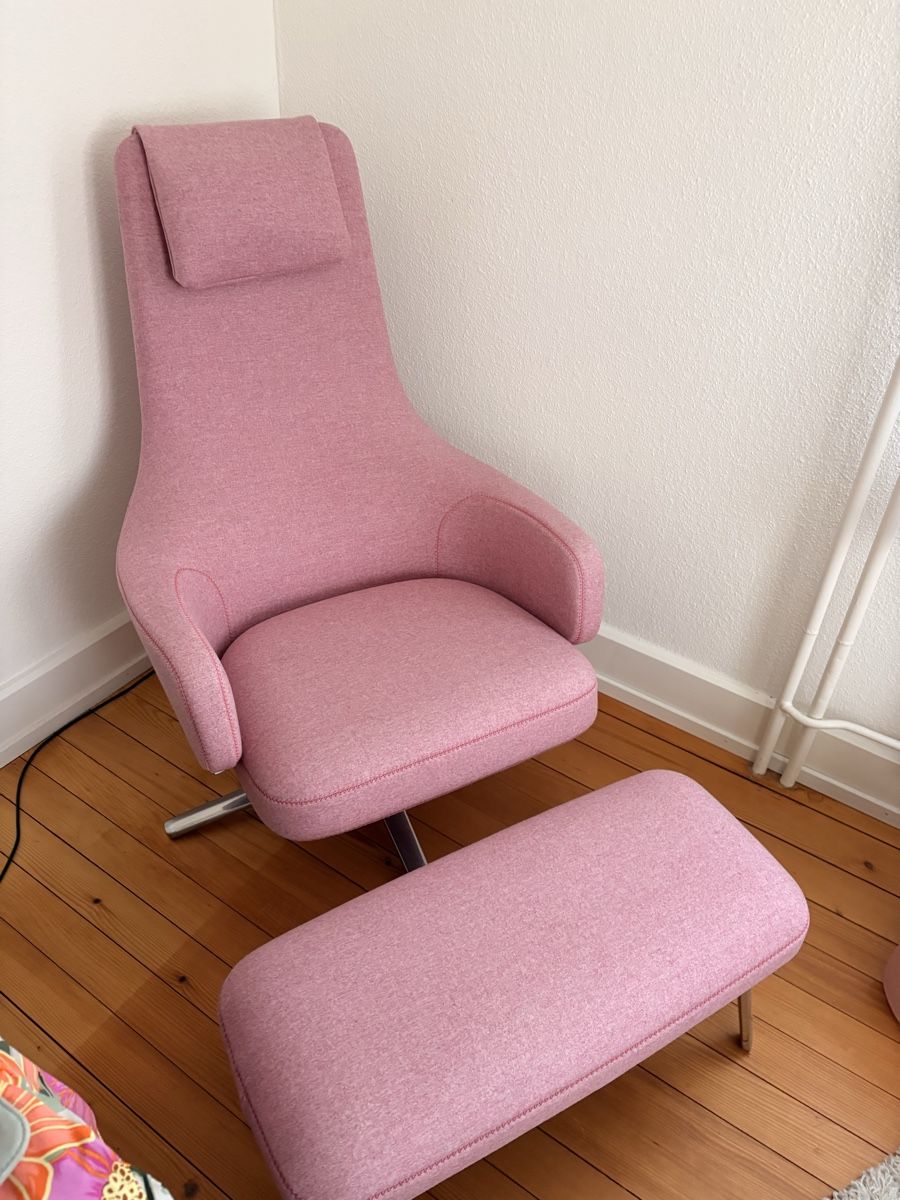Vitra Sessel: Vitra Repos Sessel Rosa – Neu (gemäss Beschreibung) aus Zug von mar_99vh