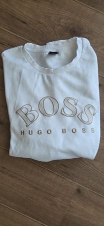 Herren Pullover BOSS Hugo Boss weiss XXXL guter Zustand