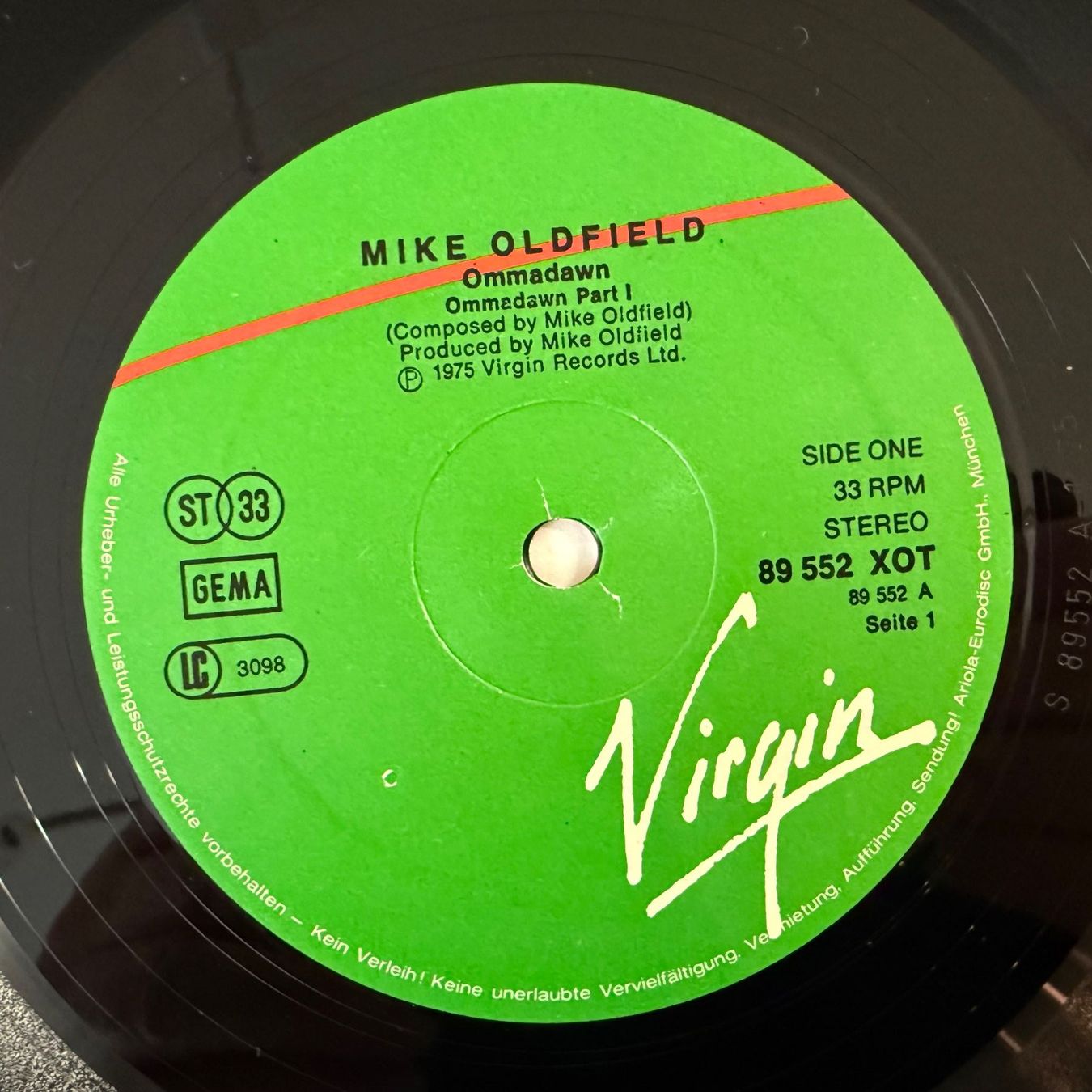 Dischi in vinile: MIKE OLDFIELD - OMMADAWN – Usato da Zürich venduto da fehlton 3