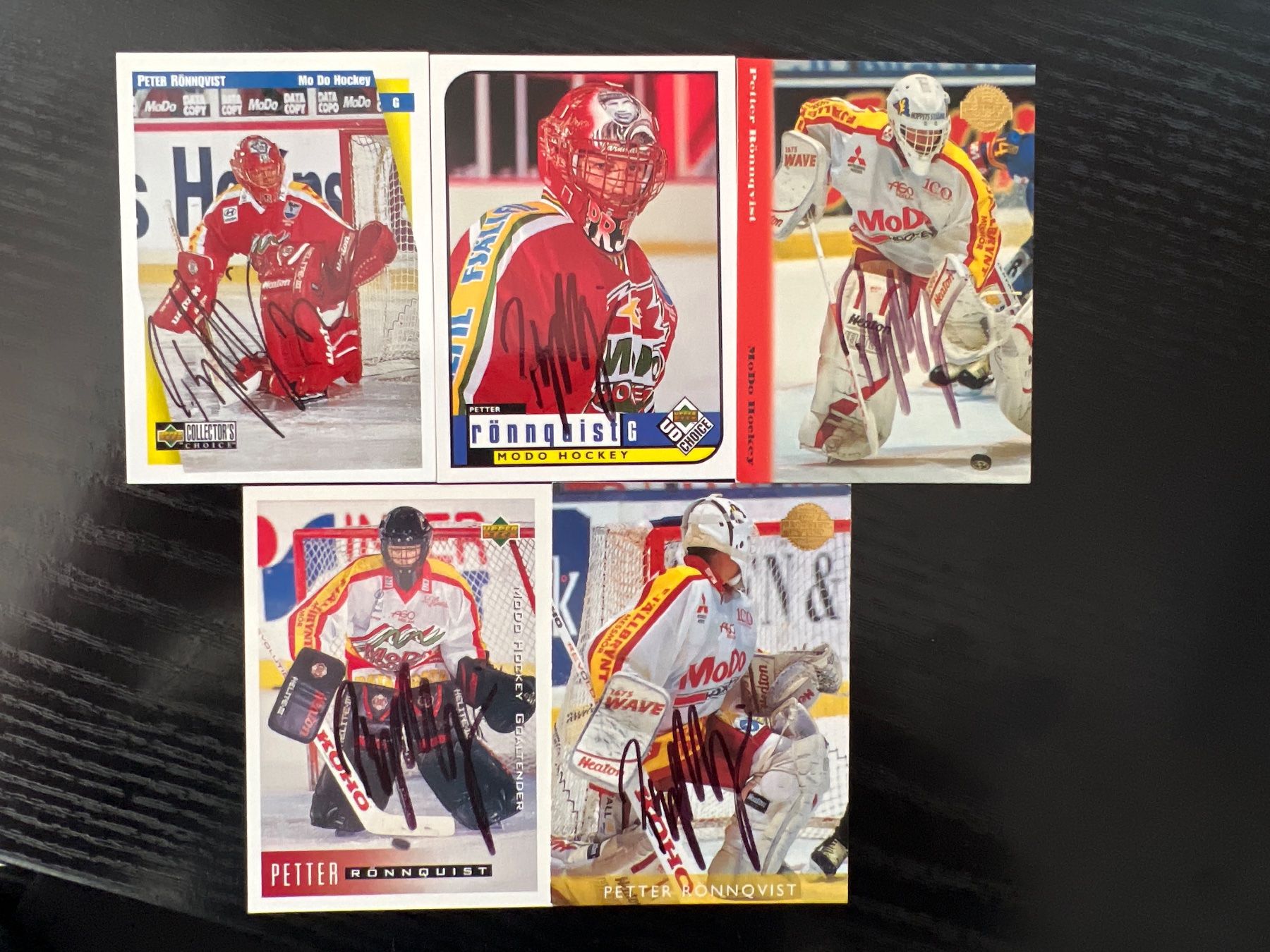 NHL Carte collezionabili: Peter Rönnquist HCD HC Davos Original Autogramm LOT – Usato da Heimberg venduto da Buck89