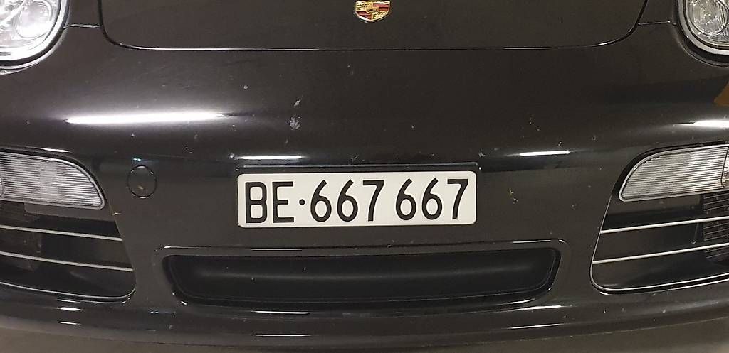 Ecriteaux: BE 667667 Auto Kontrollschild Nummernschild Kennzeichen – D'occasion à Ostermundigen par cen_kd6s 1