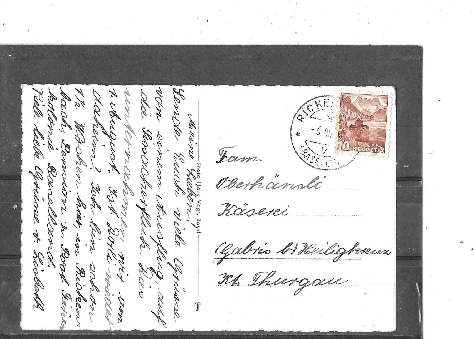 Cartoline postali: BL Sissacherfluh – Usato da Schocherswil venduto da Wilare 1