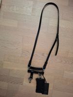 Téo + NG, Card Purse, Leder schwarz neu mit t