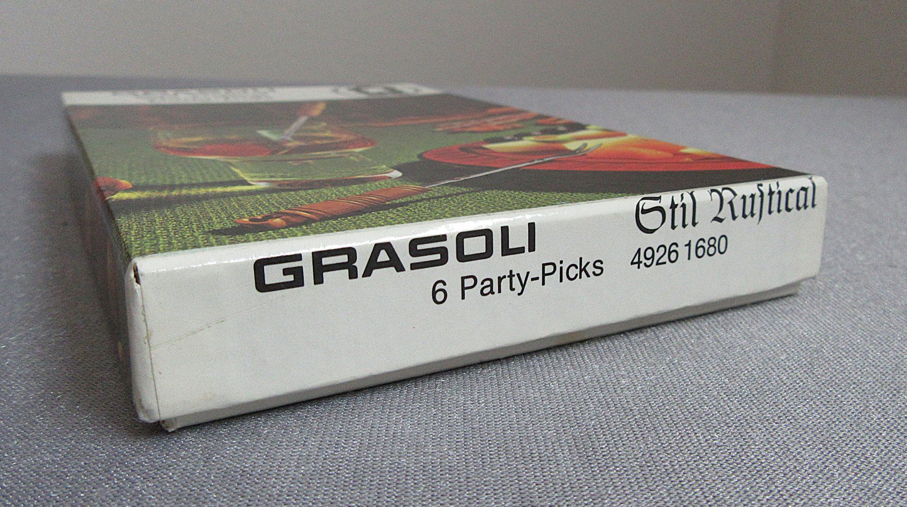 Fourchettes: Grasoli 6 Party-Picks - Stil Rustical - Apero Gabeln – D'occasion à Auenstein par Padabimbim 9