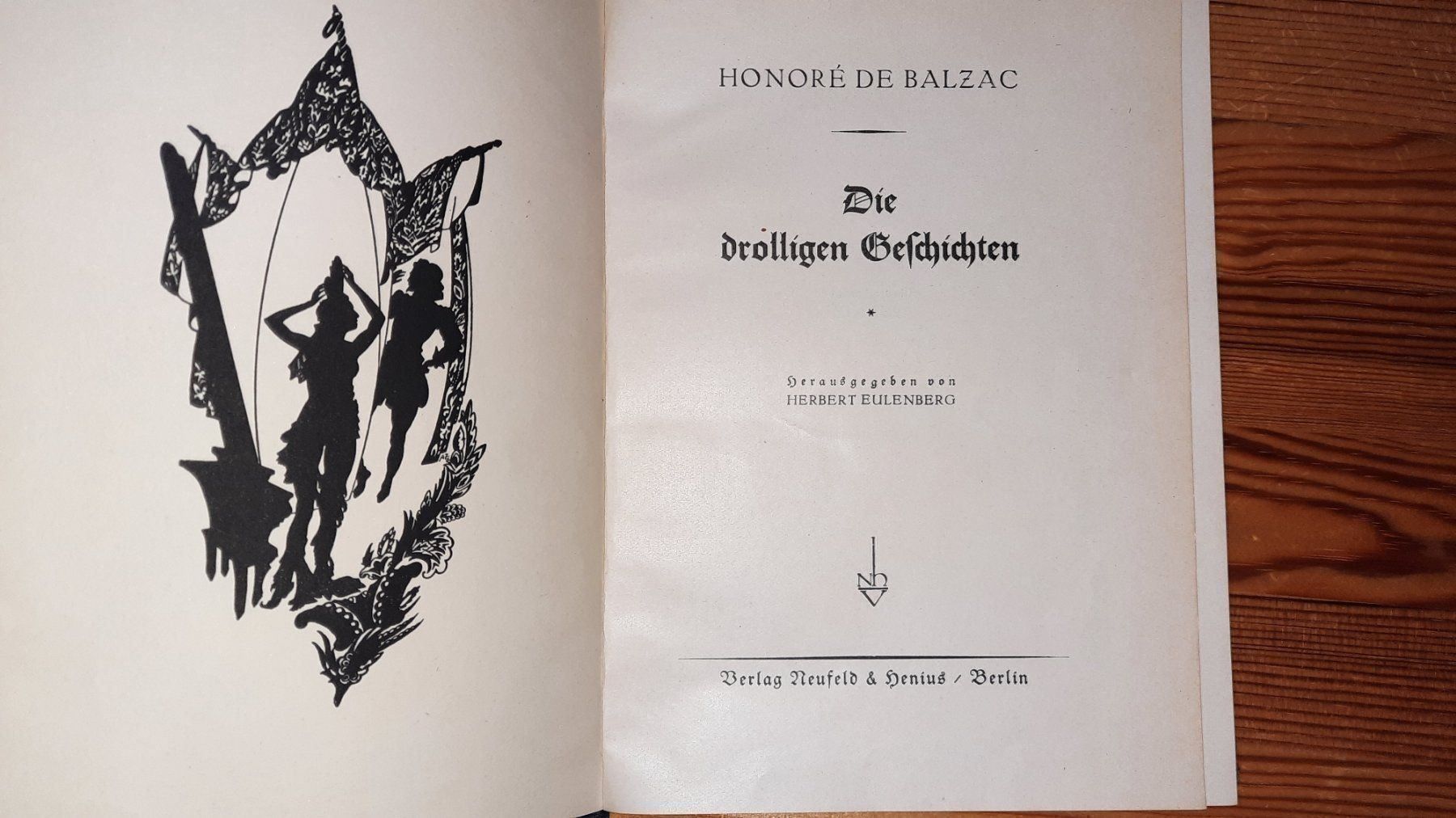 Libri: DIE DROLLIGEN Geschichten,  Balzac de Ho – Usato da zürich venduto da gabab 5