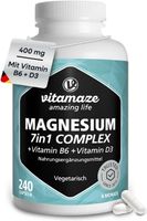 Magnesium Complex 400 mg Vitamin B6 D3