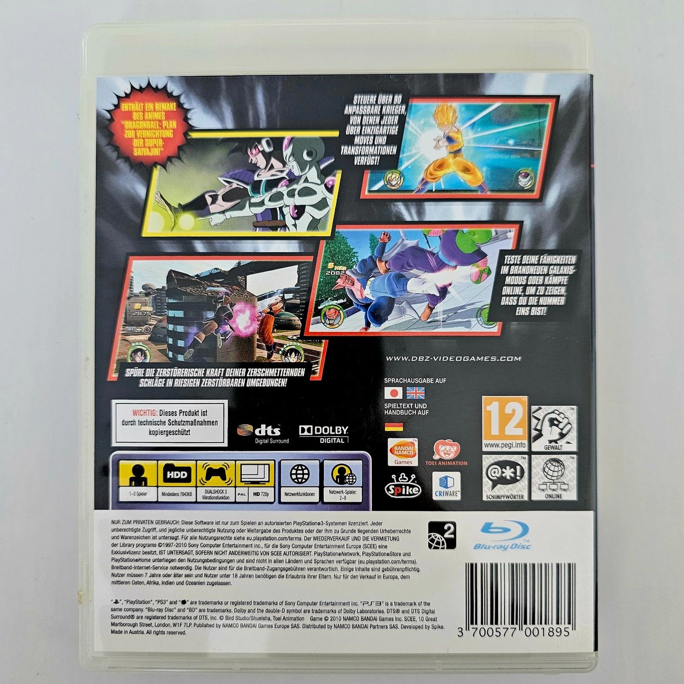 Sony Giochi: Dragon Ball Raging Blast 2 (PS3) – Usato da Holziken venduto da Miglioregamesnmore 1