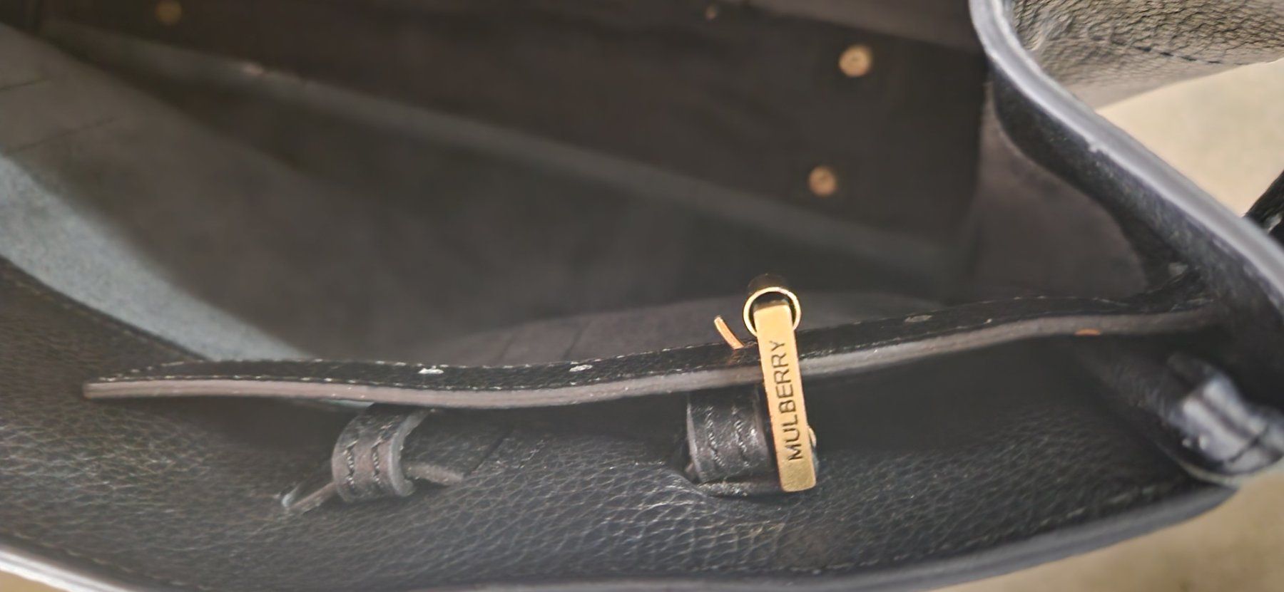Mulberry Borse da donna: MULBERRY HANDTASCHE SCHWARZ – Usato da Bilten venduto da Mic2022 7