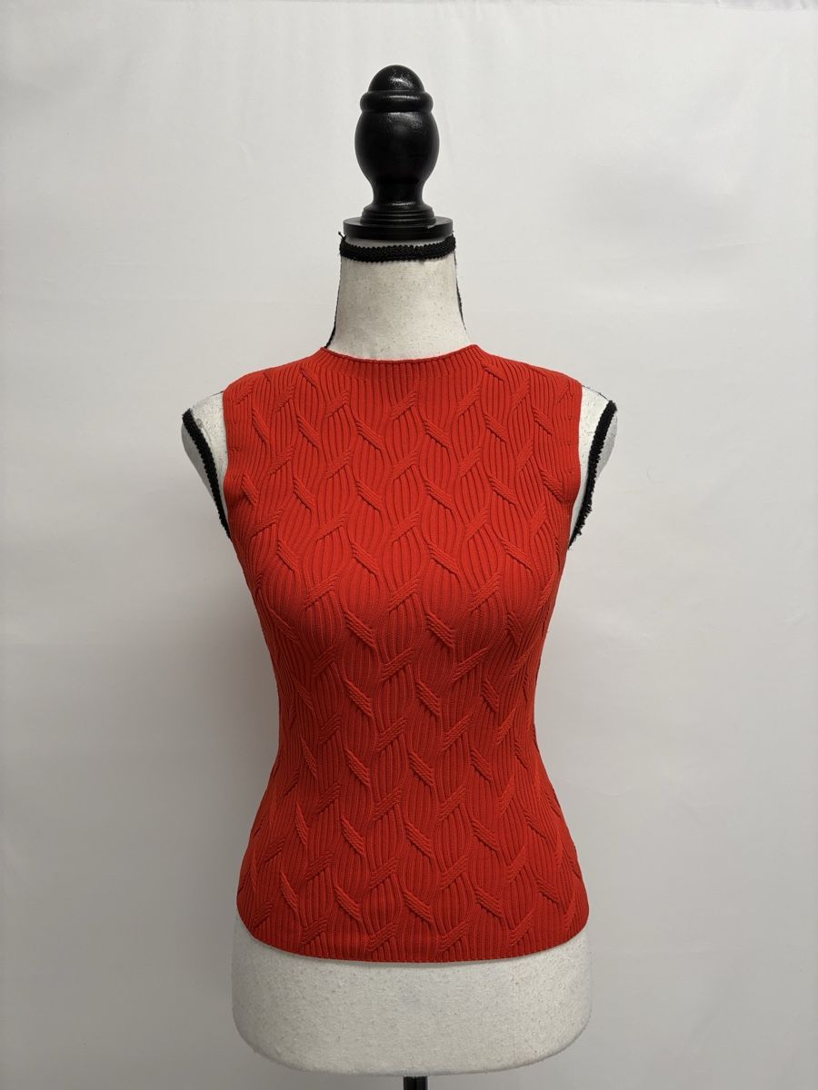 Zara Top: Zara Stricktop Top rot XS – Nuovo (secondo la descrizione) da Regensdorf venduto da secondchancefashion