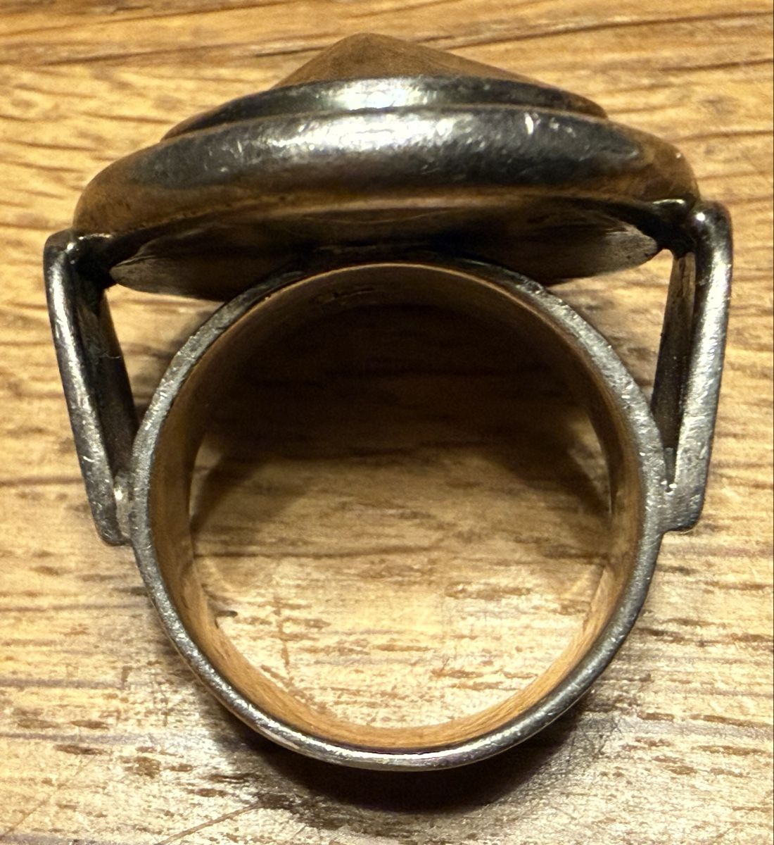 Anelli: Schwerer Silber Fingerring Ring 925 Sterling – Usato da Goldach venduto da Messerguru 4