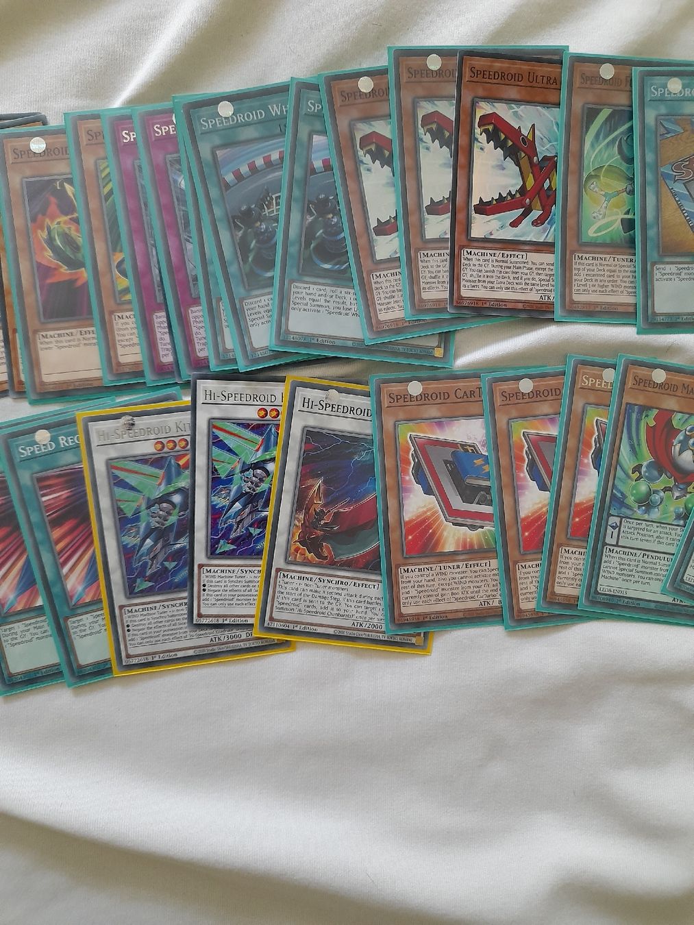 Karten: Yu-Gi-Oh! Speedroid Deck Core + Extras – 47 Karten – Neu (gemäss Beschreibung) aus Zürich von ras_7wlm 2