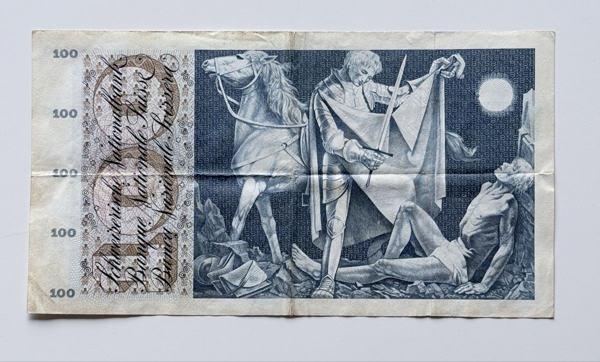 Banknoten: Ancien Billet Franc Suisse – Gebraucht aus Epalinges von Lily2006 3