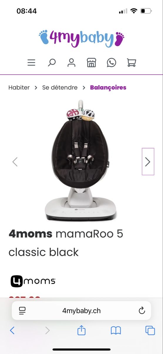 4moms Sdraiette & Sdraiette a dondolo: Balançoire bébé – Nuovo (secondo la descrizione) da Fribourg venduto da Senator77 1