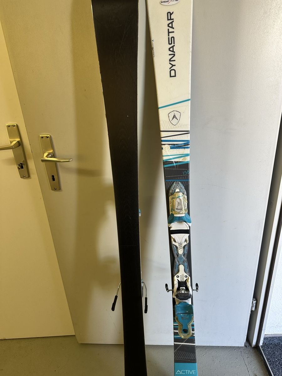 Dynastar Skis: Ski Dynastar Active 158cm mit Bindung gebrauchter Zustand – D'occasion à Lütisburg Station par Princ20 1