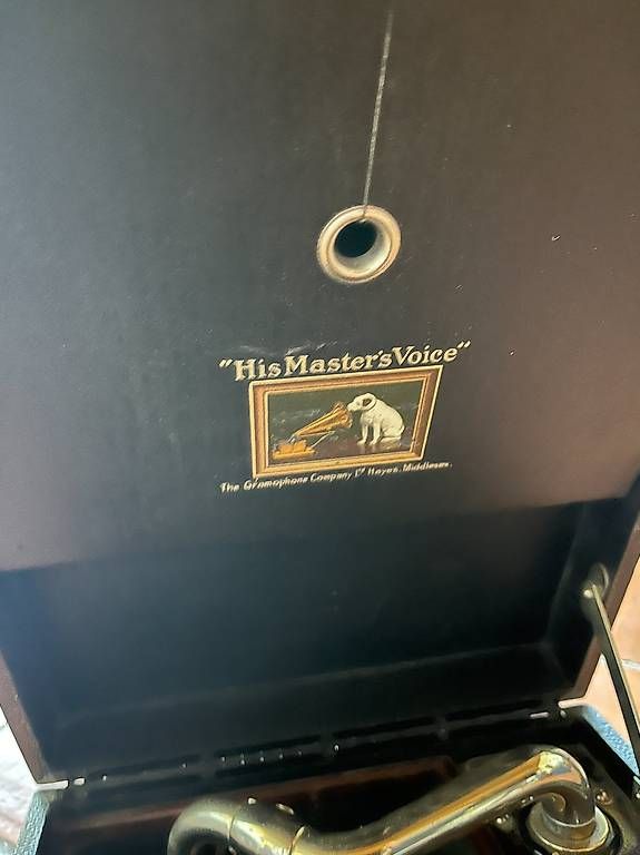 Giradischi: His Master's Voice Koffergrammophon – Usato da Thalwil venduto da noe_j7px 1