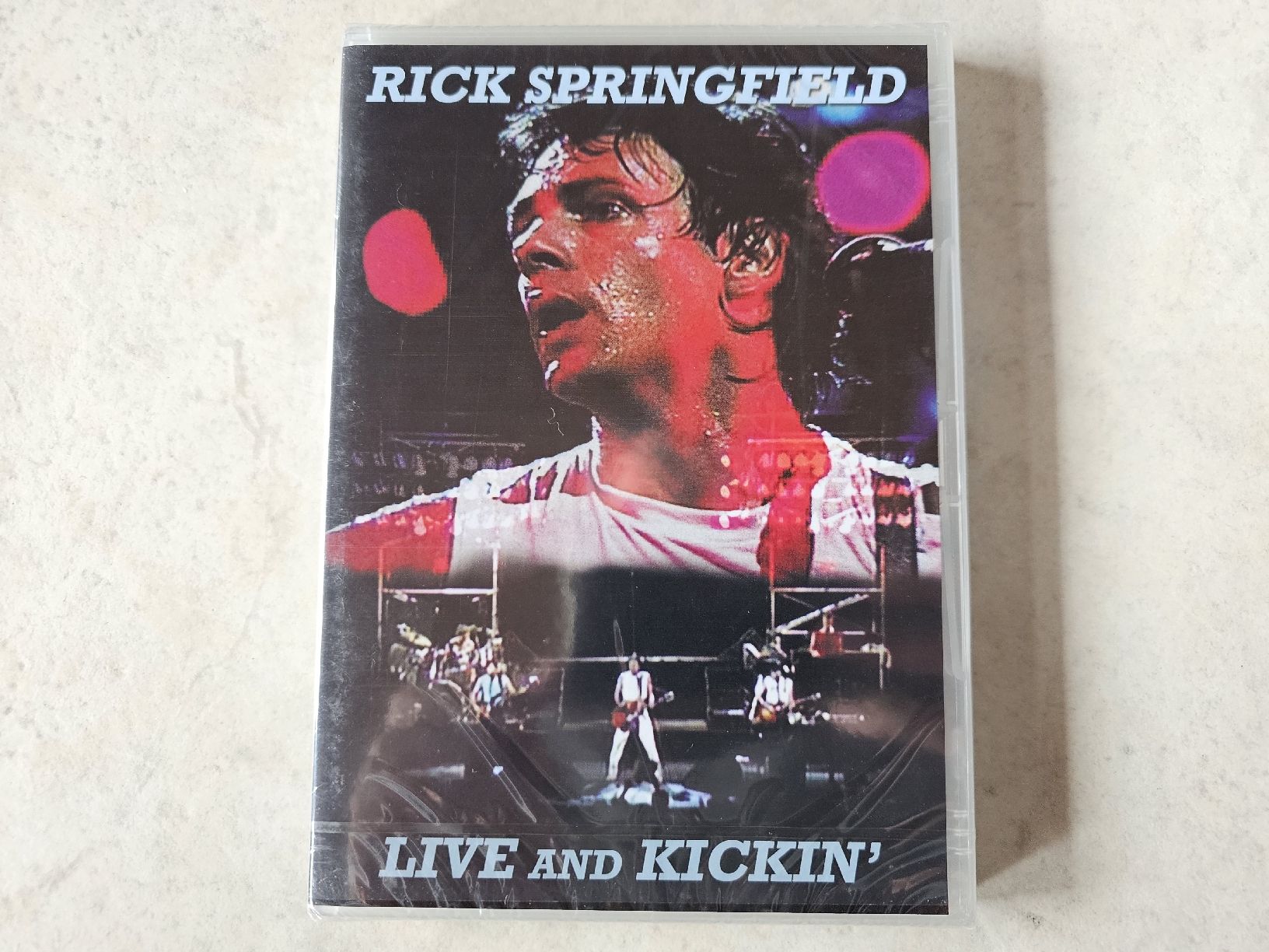 Alle DVDs: Rick Springfield  -  LIVE And Kickin'  /  Fabrikneu – Neu und originalverpackt aus Schneisingen von backstore24