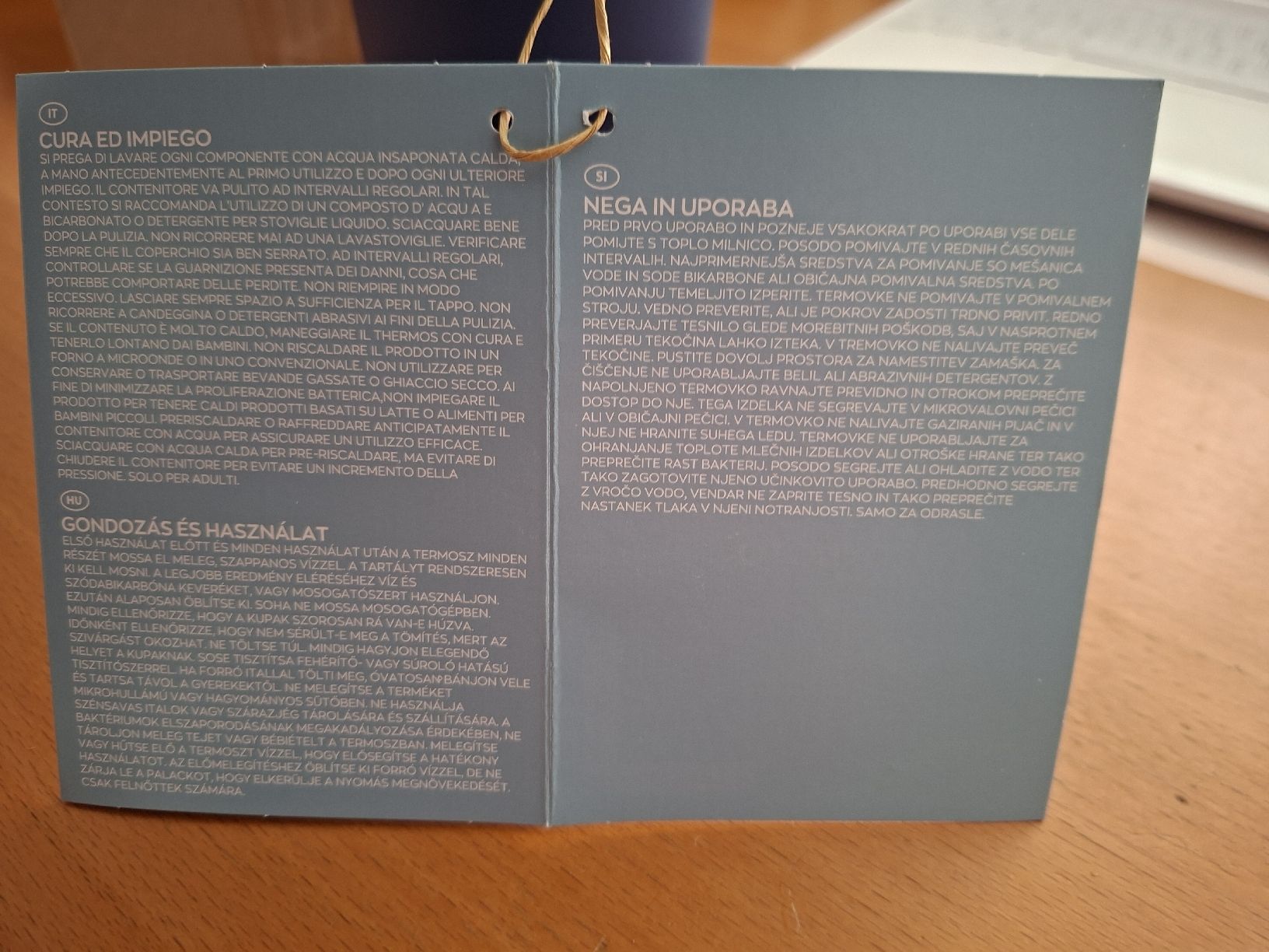 Borracce & Thermos: Crofton Isolierbecher blau neu 1.12 L – Nuovo e nell'imballaggio originale da Uster venduto da mak_mw2n 5