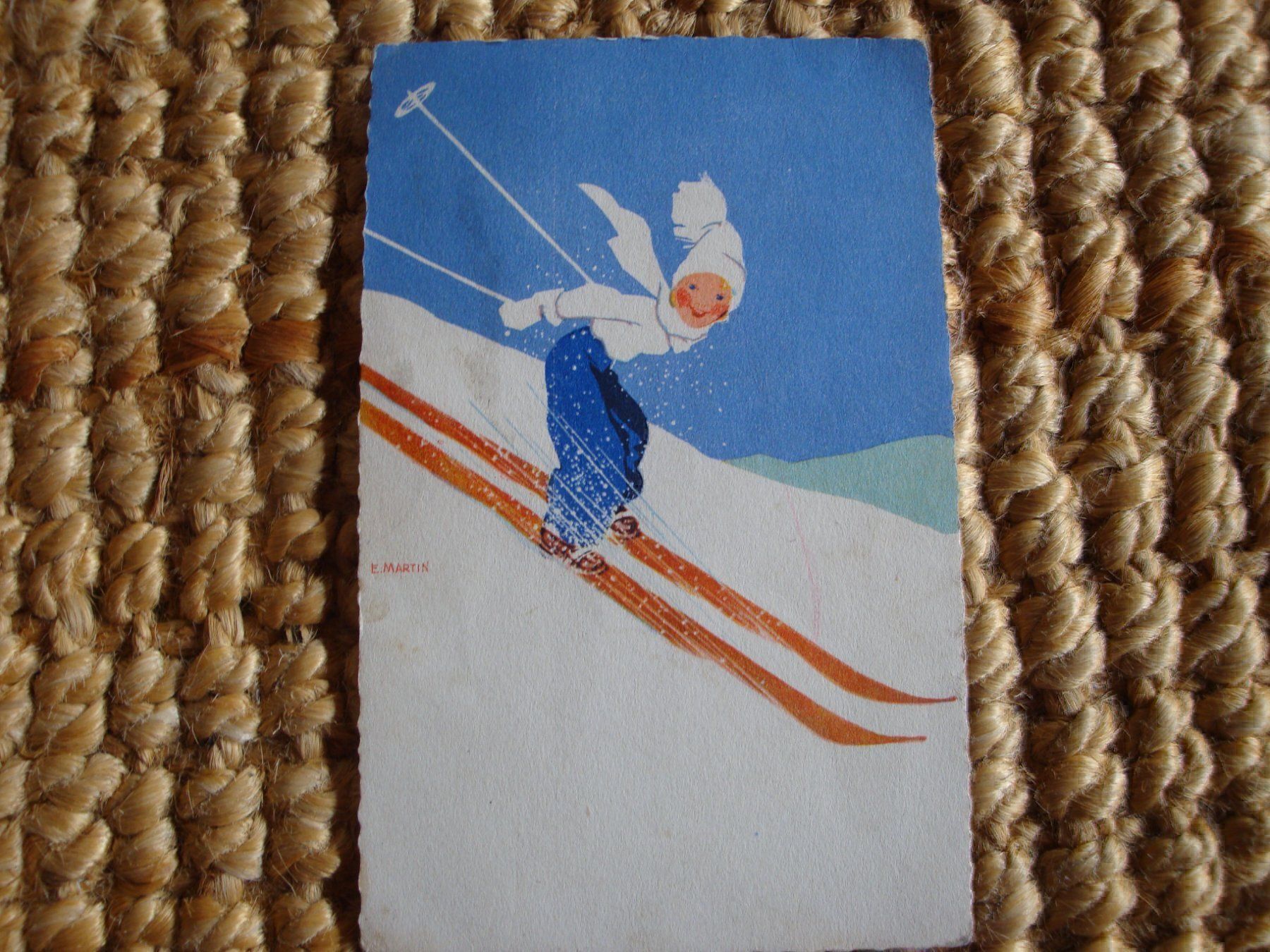 Ansichtskarten: ski wintersport künstler – Gebraucht aus scharnachtal von Riso500