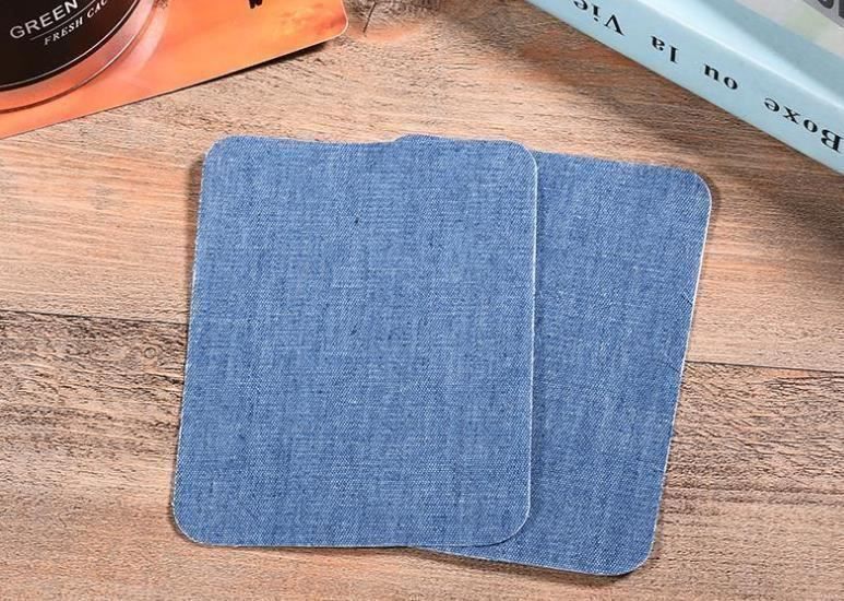 Denim Bügelflicken Set - Jeans & Kleidung Einfach Reparieren