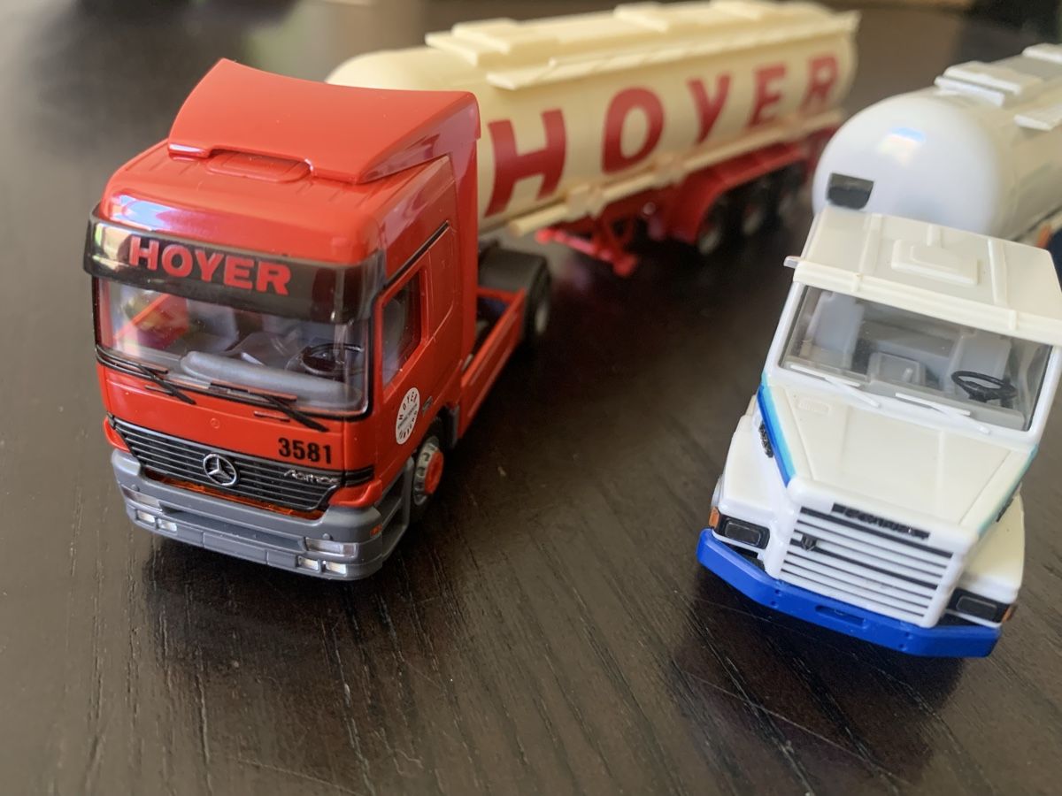Herpa Modellini d'auto: Herpa Wiking HO 3 camions – Usato da Montpreveyres venduto da Maleagant 2
