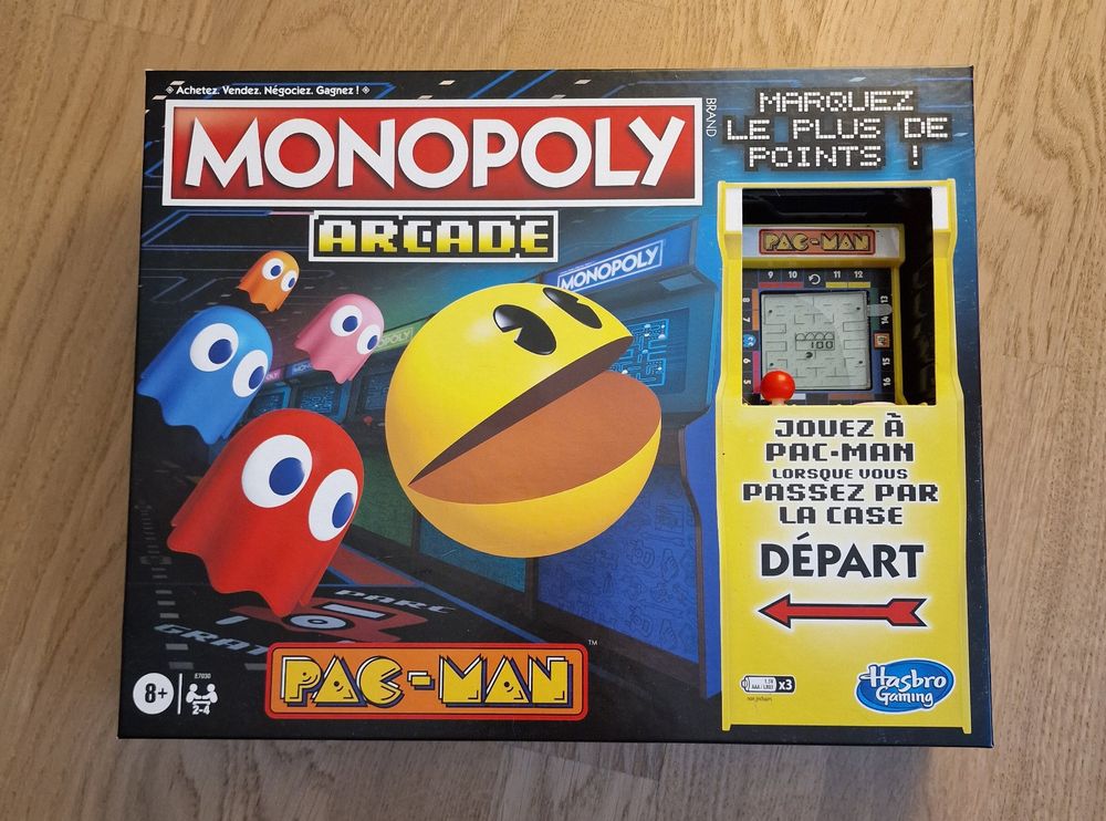 Monopoly Arcade Pacman (Französisch) (Gebraucht) in Rafz für CHF 5 ...