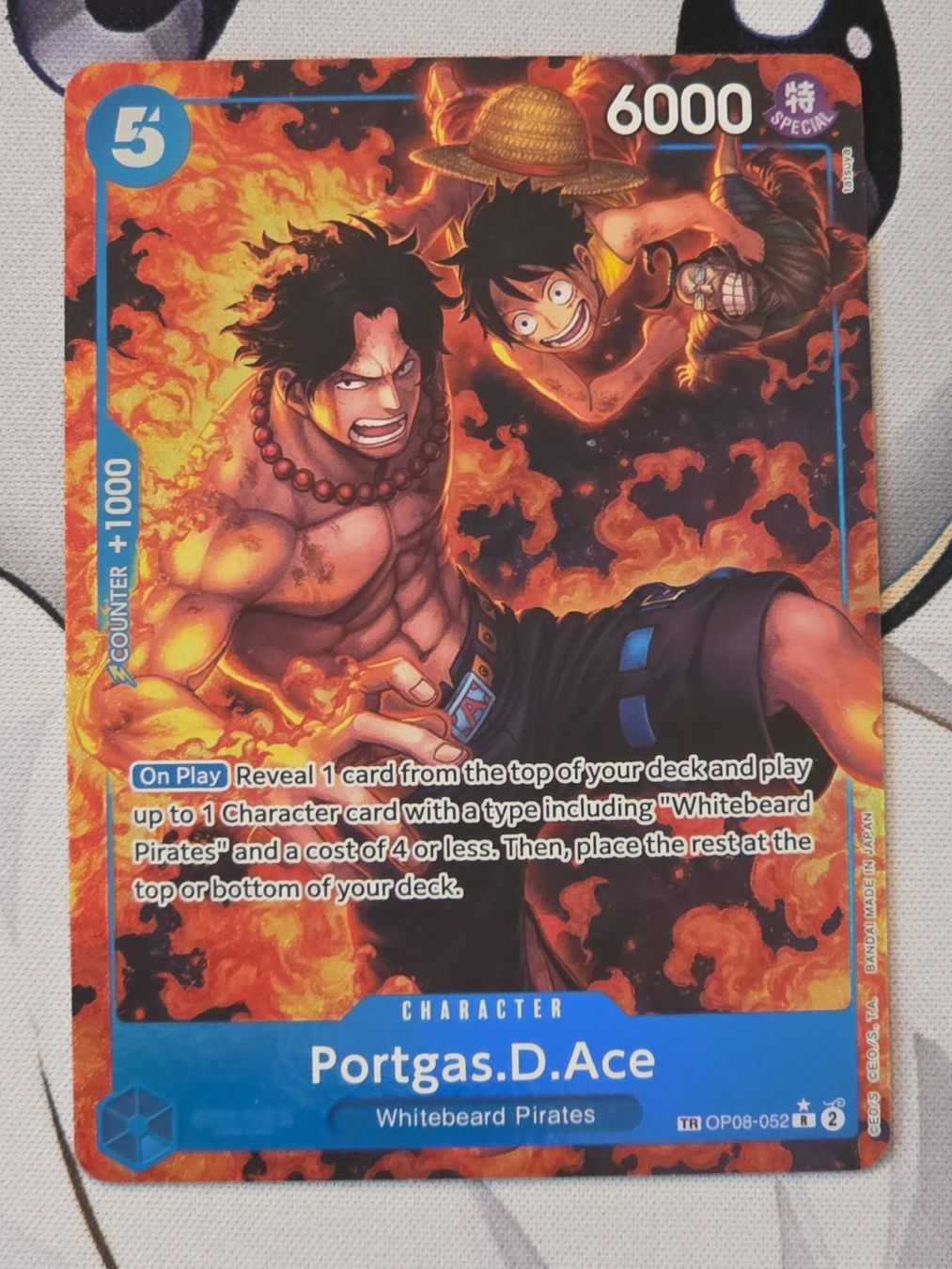 Bandai Carte collezionabili: One Piece Card Game Ace Treasure Rare – Usato da Winterthur venduto da nadineM97