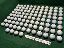 100 Golfbälle Callaway „Wochenhit Set 41“ (mässig)