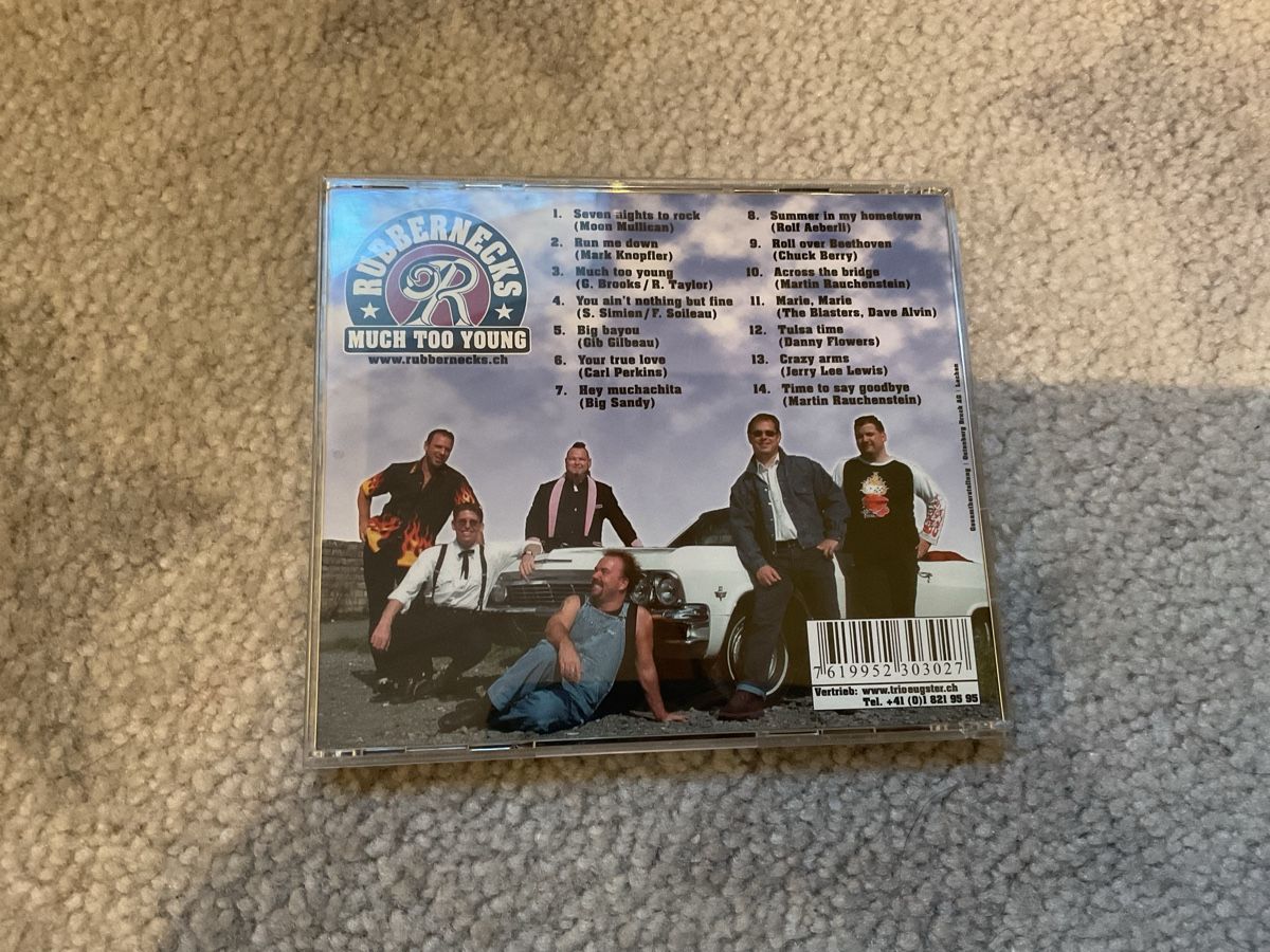 CDs: The Rubbernecks - Much Too Young CD – Gebraucht aus Grub SG von Vinciguerra 1