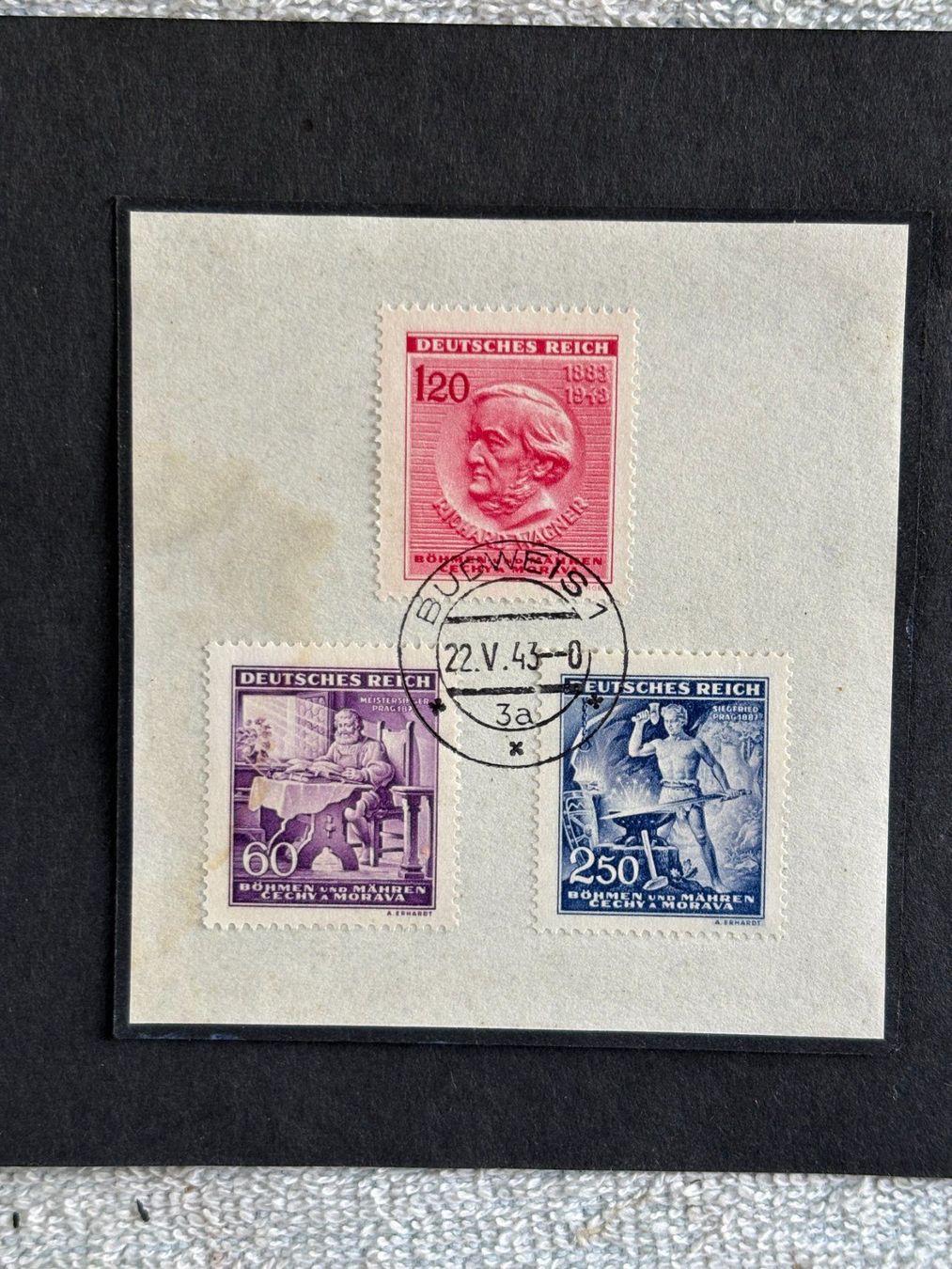 Alle Briefmarken: DEUTSCES REICH 1943 – Gebraucht aus Ostermundigen von Wyatt-Earp