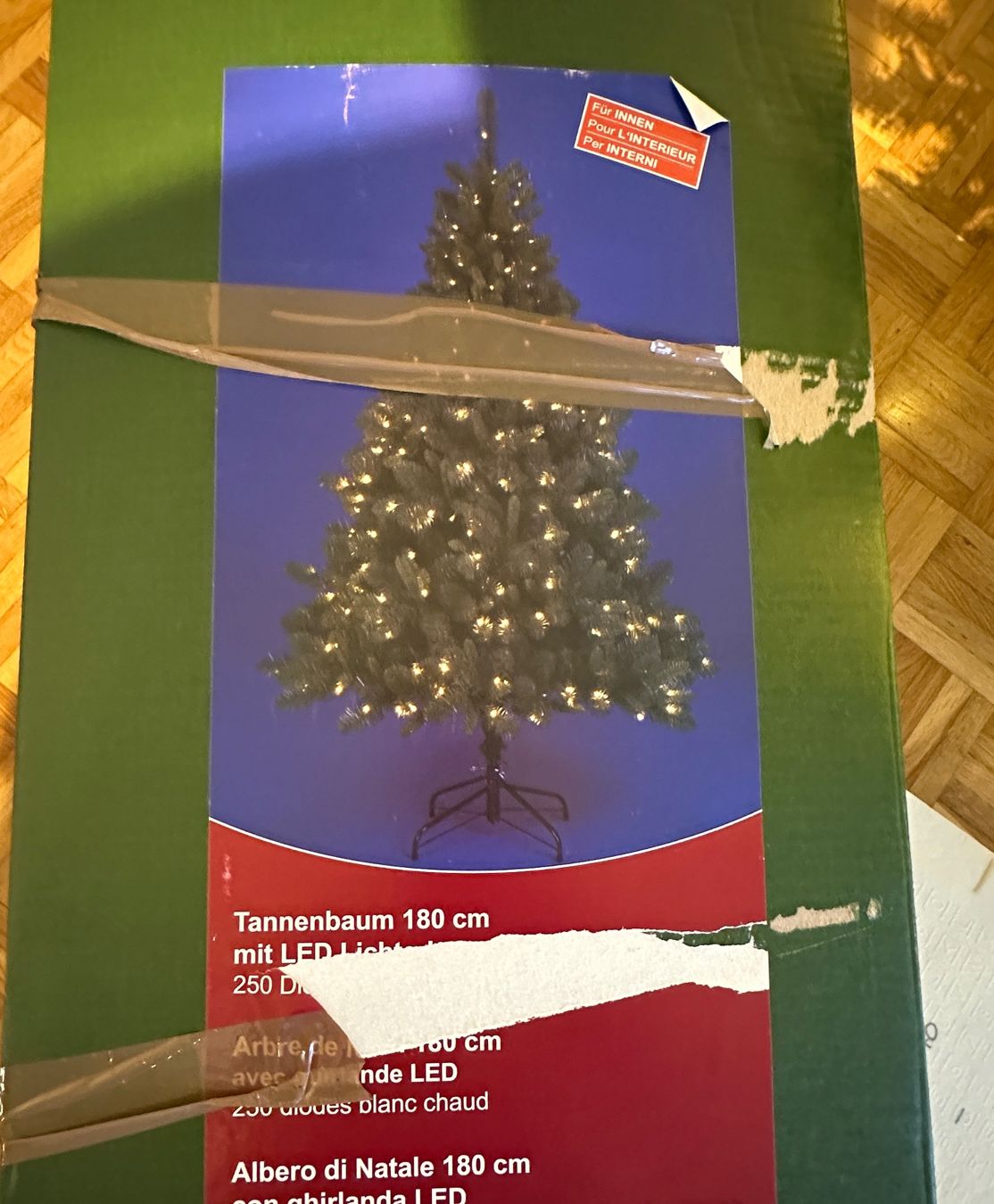 Tutte le decorazioni: Christbaum 180 cm mit LED-Lämpchen – Usato da Horgen venduto da linuxrp 7