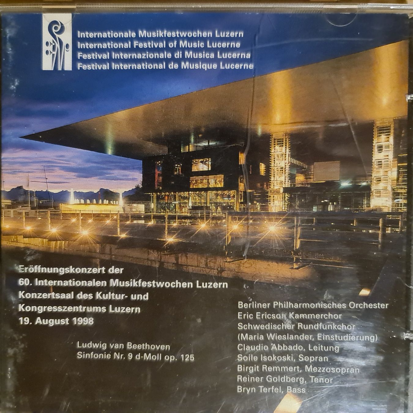 CD: Internationale Musikfestwochen Luzern – Usato da Dintikon venduto da Vexi