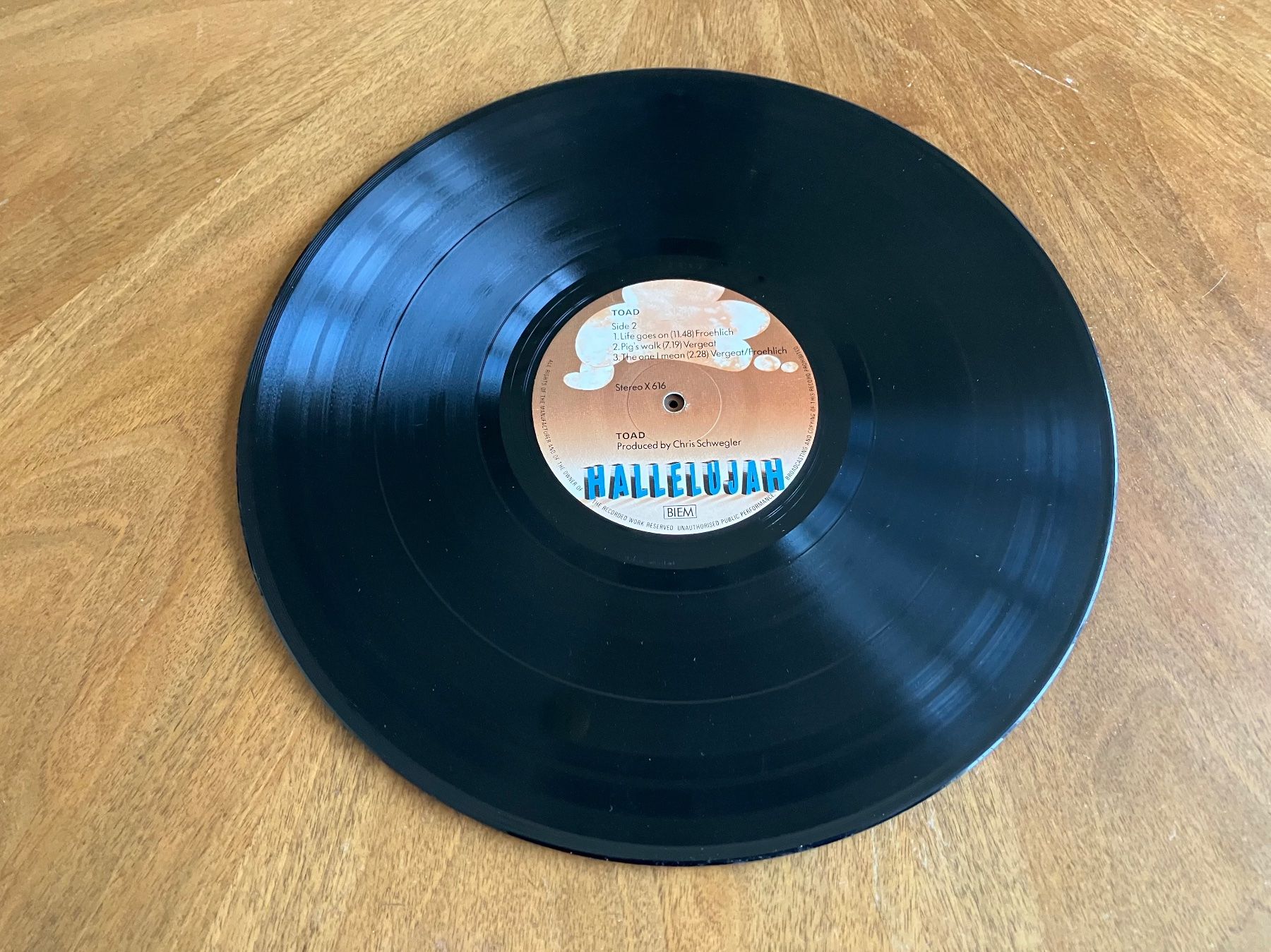 Vinyles: Toad Vinyl 1971 / 1972 – D'occasion à Bern par Schrineraendu 9