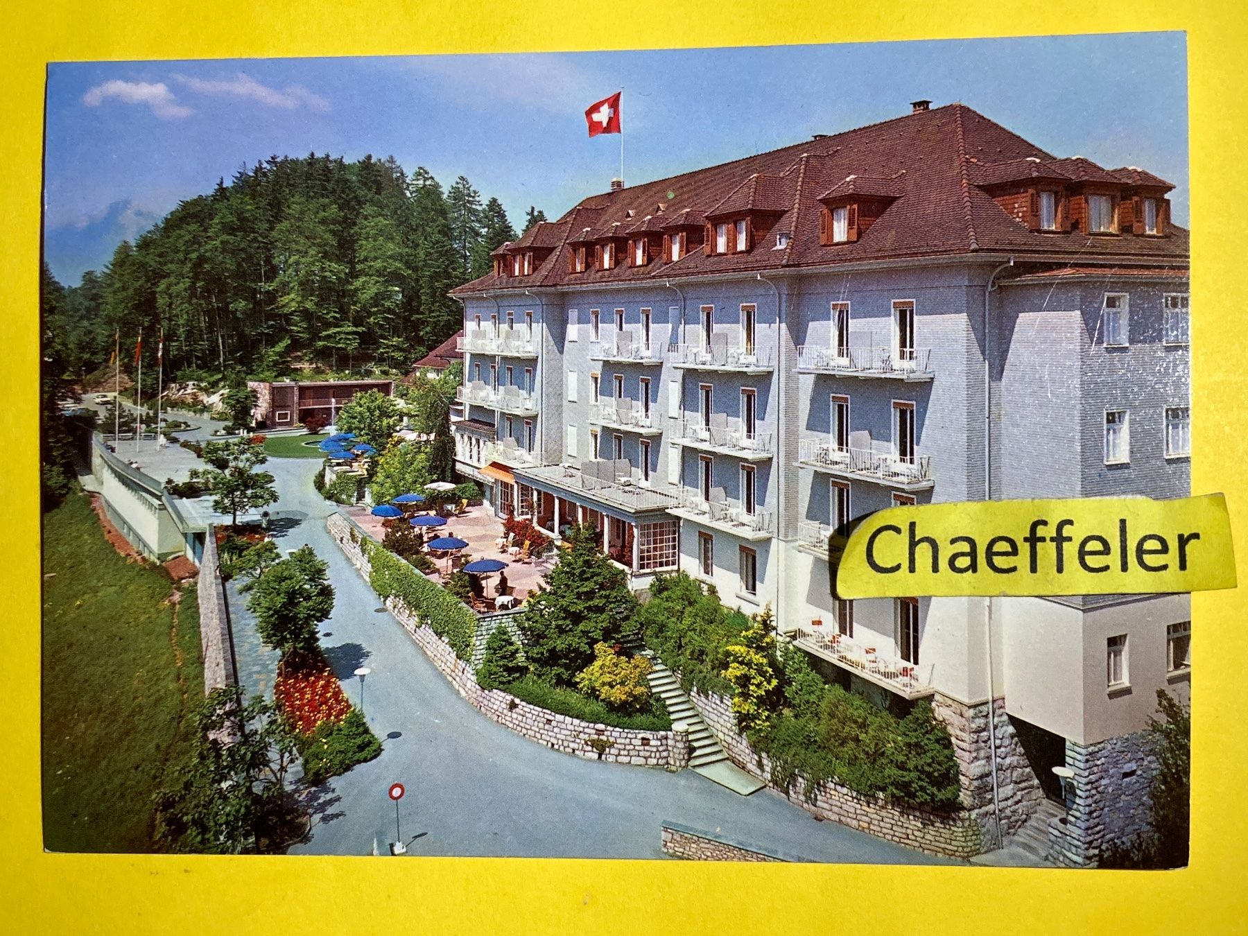 Ansichtskarten: 1970 Bürgenstock. Parkhotel – Gebraucht aus Zürich von Chaeffeler