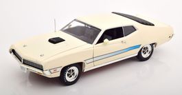 FORD TORINO GT 1971 BEIGE 1:18 AUTOWORLD