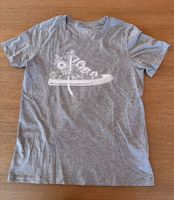 T-shirt Converse gris, motif basket fleurie neuf - taille M