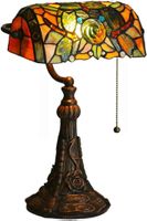 Schreibtischlampe Retro Bankerlampe Klavierleuchte Bunte