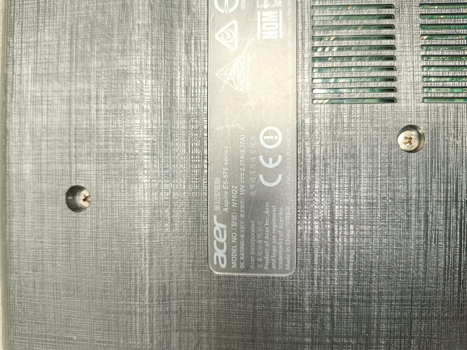 Acer Notebook: Acer Aspire E5-575 i7 (em73) – Difettoso da Künten venduto da Schnaepplihuus 6