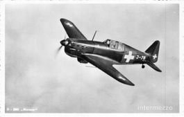 Flugzeug // Morane J 76 Militärflugzeug // Militär