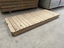 12 Holzrost Elemente 200x80cm druckimprägniert