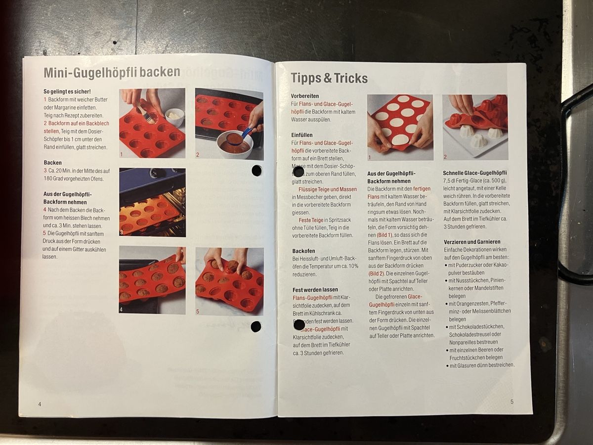 Betty Bossi Teglie da forno: Mini Gugelhopfform – Usato da Niederbipp venduto da se97ob 1