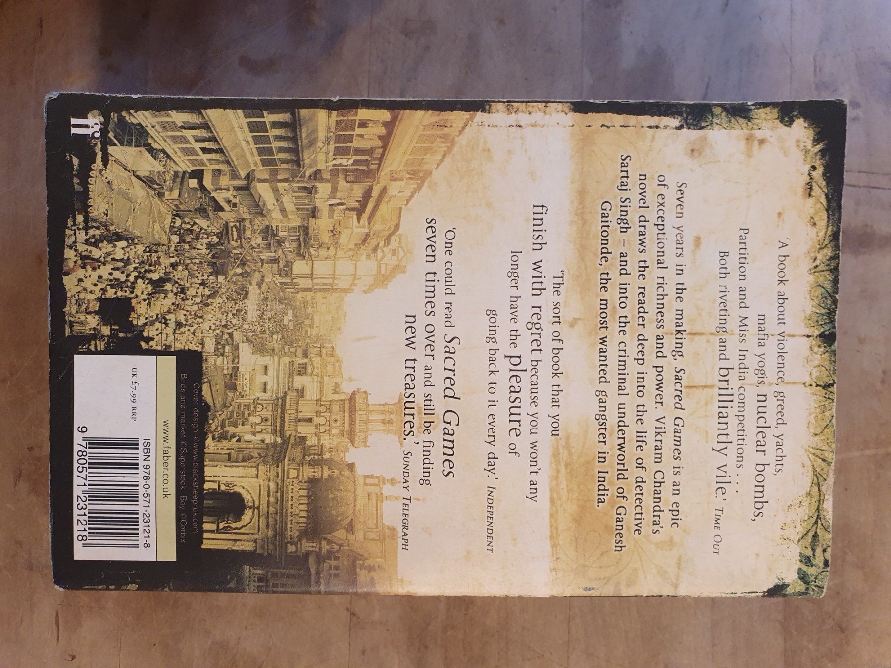 Bücher: Sacred Games Vikram Chandra FF – Gebraucht aus Zürich von loosebone 1