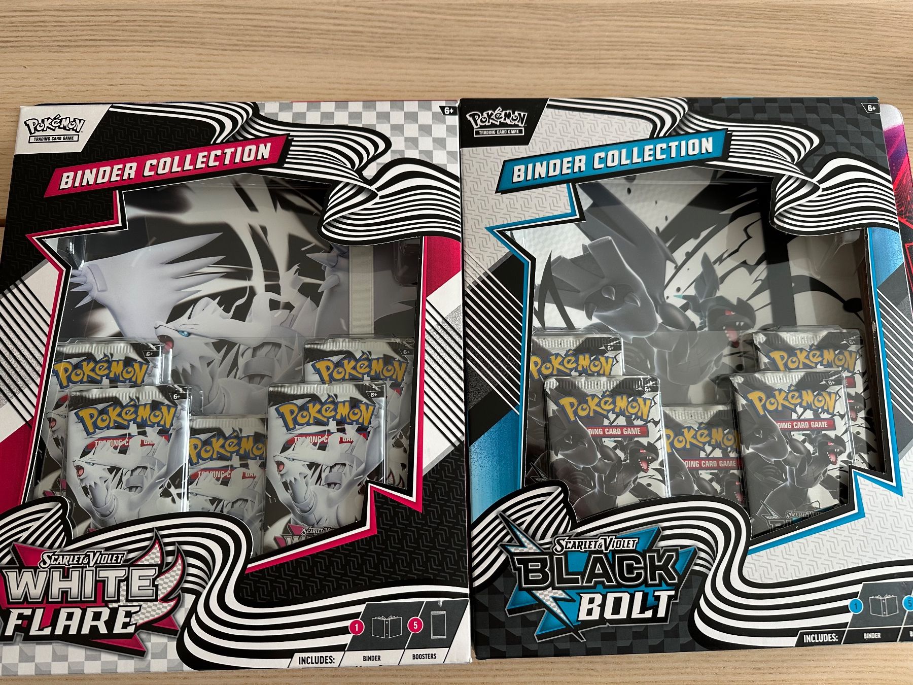 Pokémon White Flare & Black Bolt Binder Collection 🇬🇧 (Neu