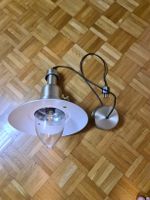 Vintage IKEA Ottava gebürstetem Aluminium  Lampe