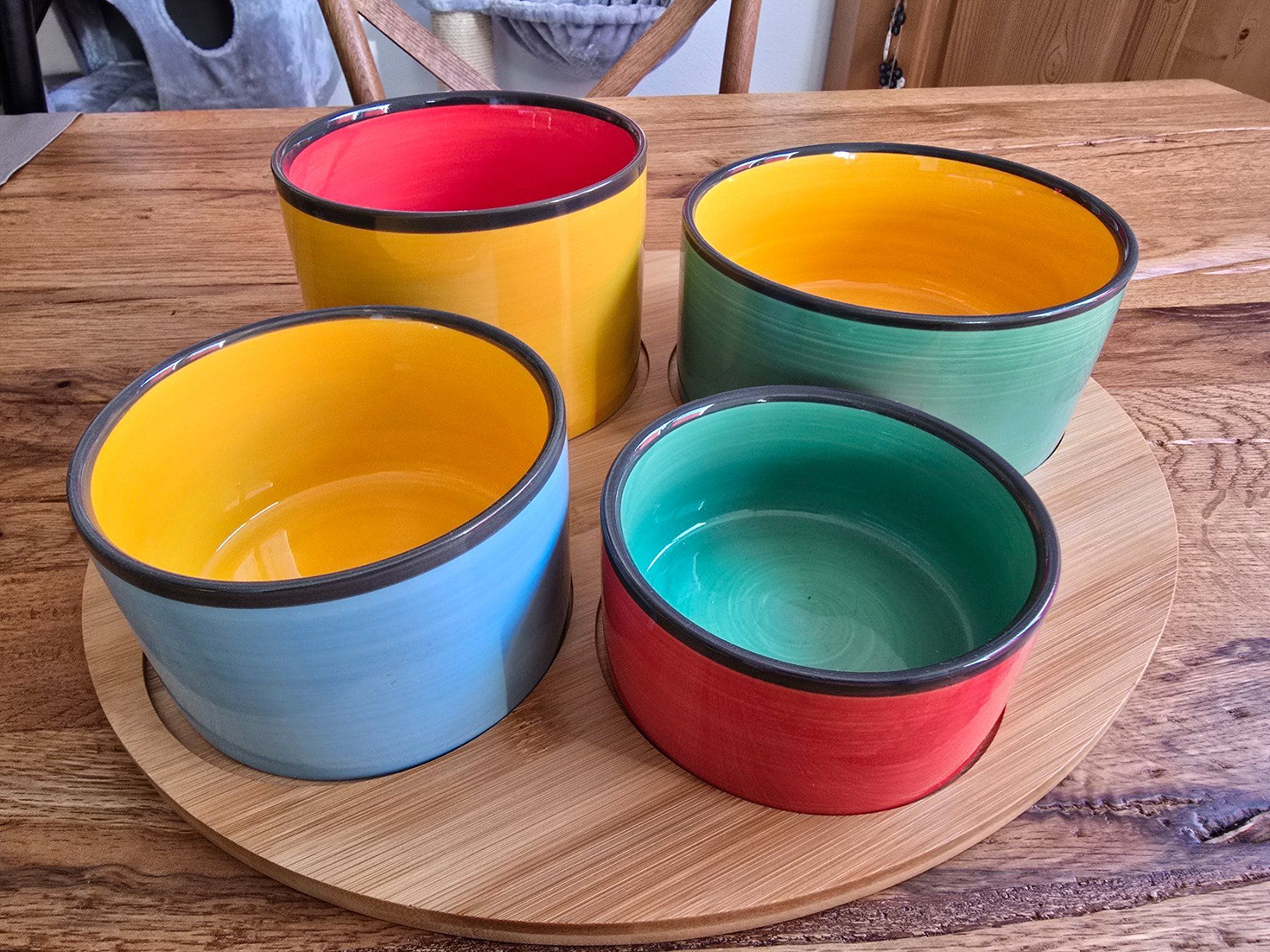 Maisons du monde Set di piatti: Aperitifset mit Bambustablett – Nuovo (secondo la descrizione) da Safenwil venduto da Flaboenel